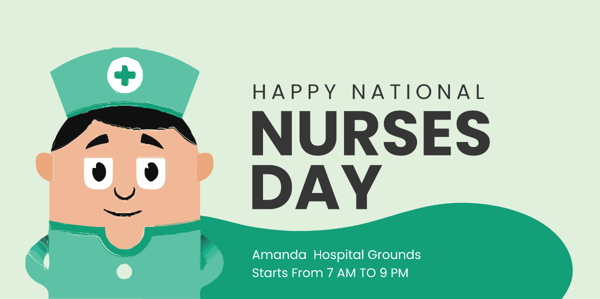 Nurses Day Twitter Post Template