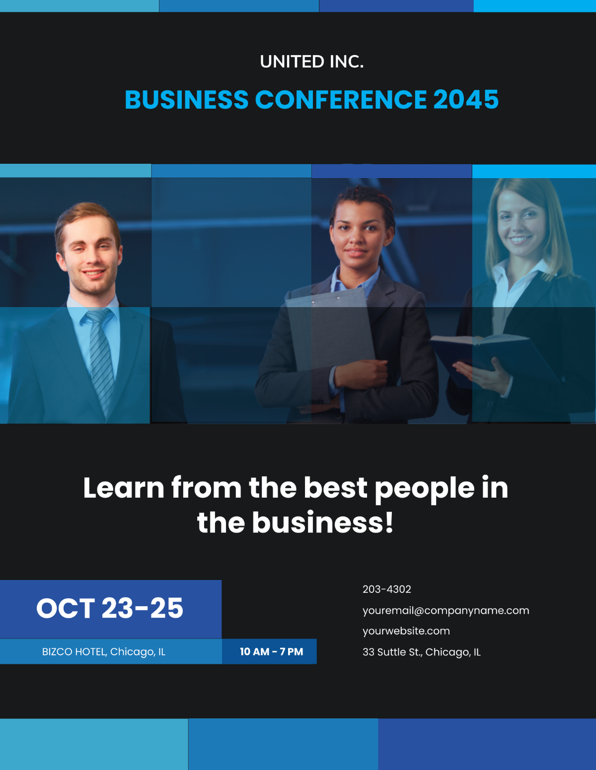 Business Conference Flyer Template