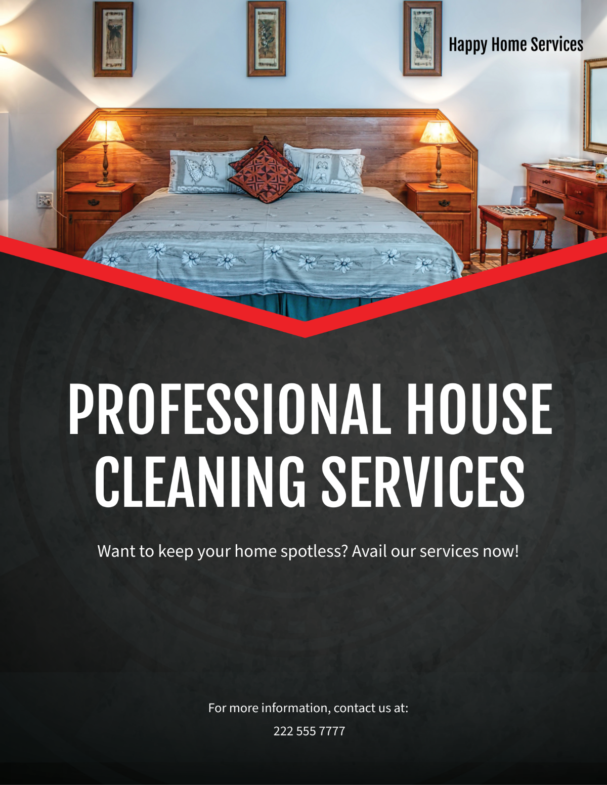 Simple House Cleaning Service Flyer