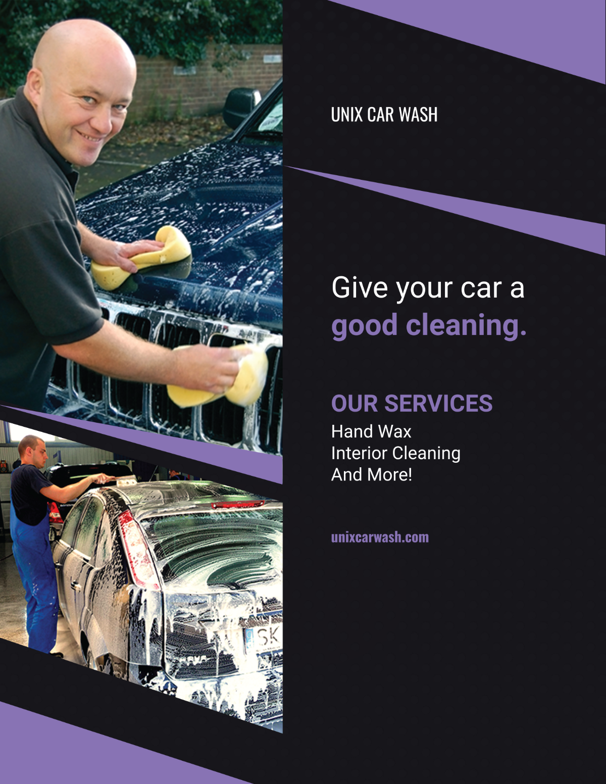 Car Wash Agency Flyer Template - Edit Online & Download