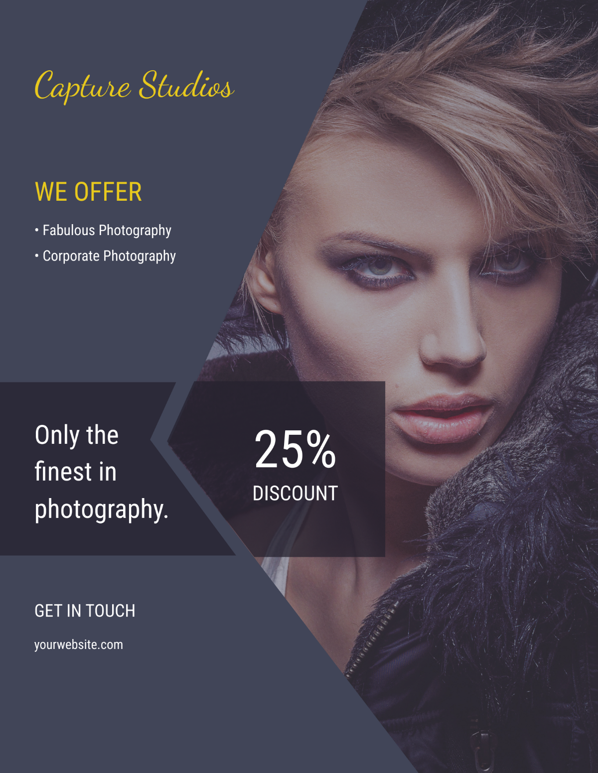 Editable Photography Flyer Template