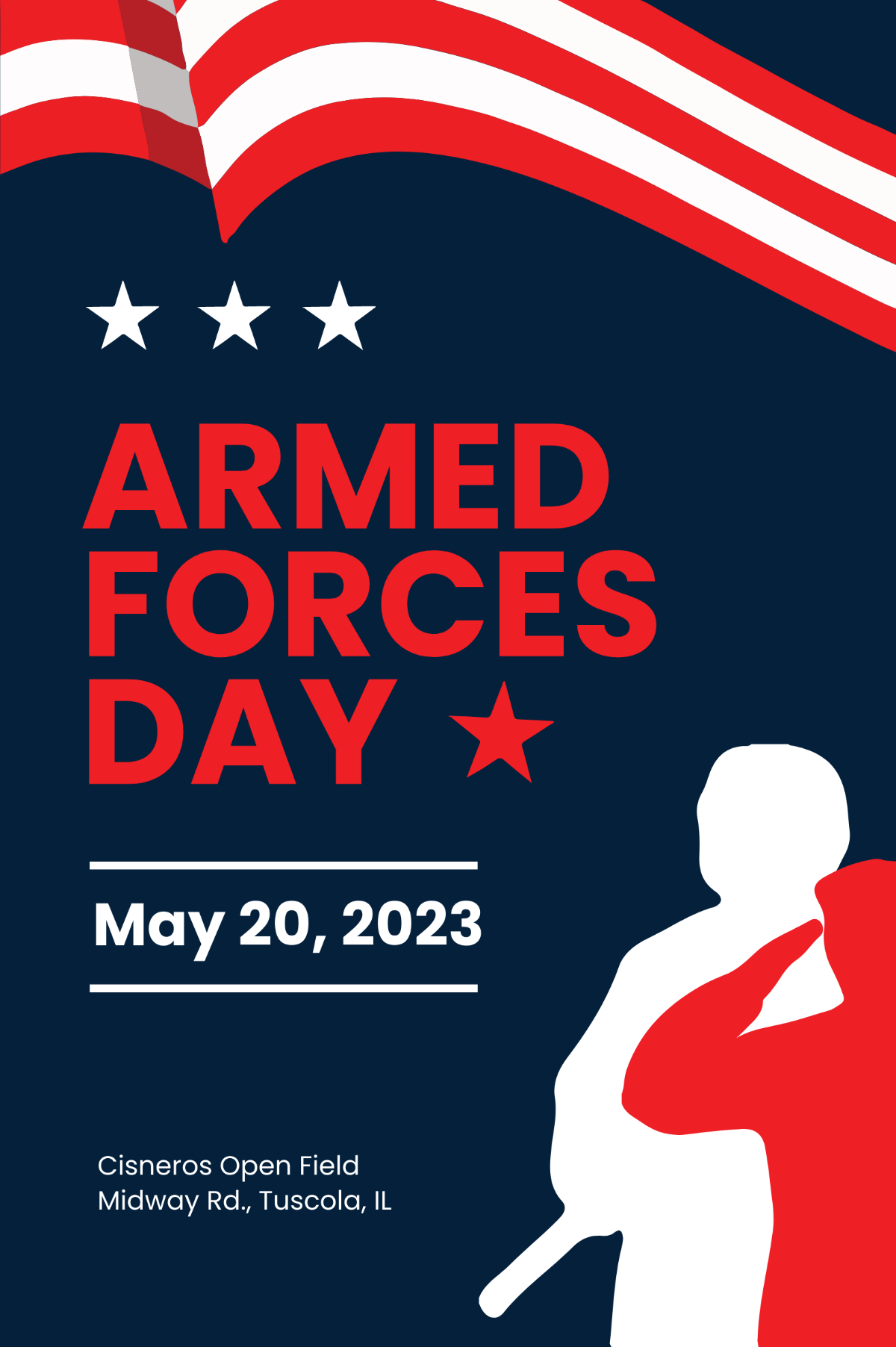 Armed Forces Day Tumblr Post Template