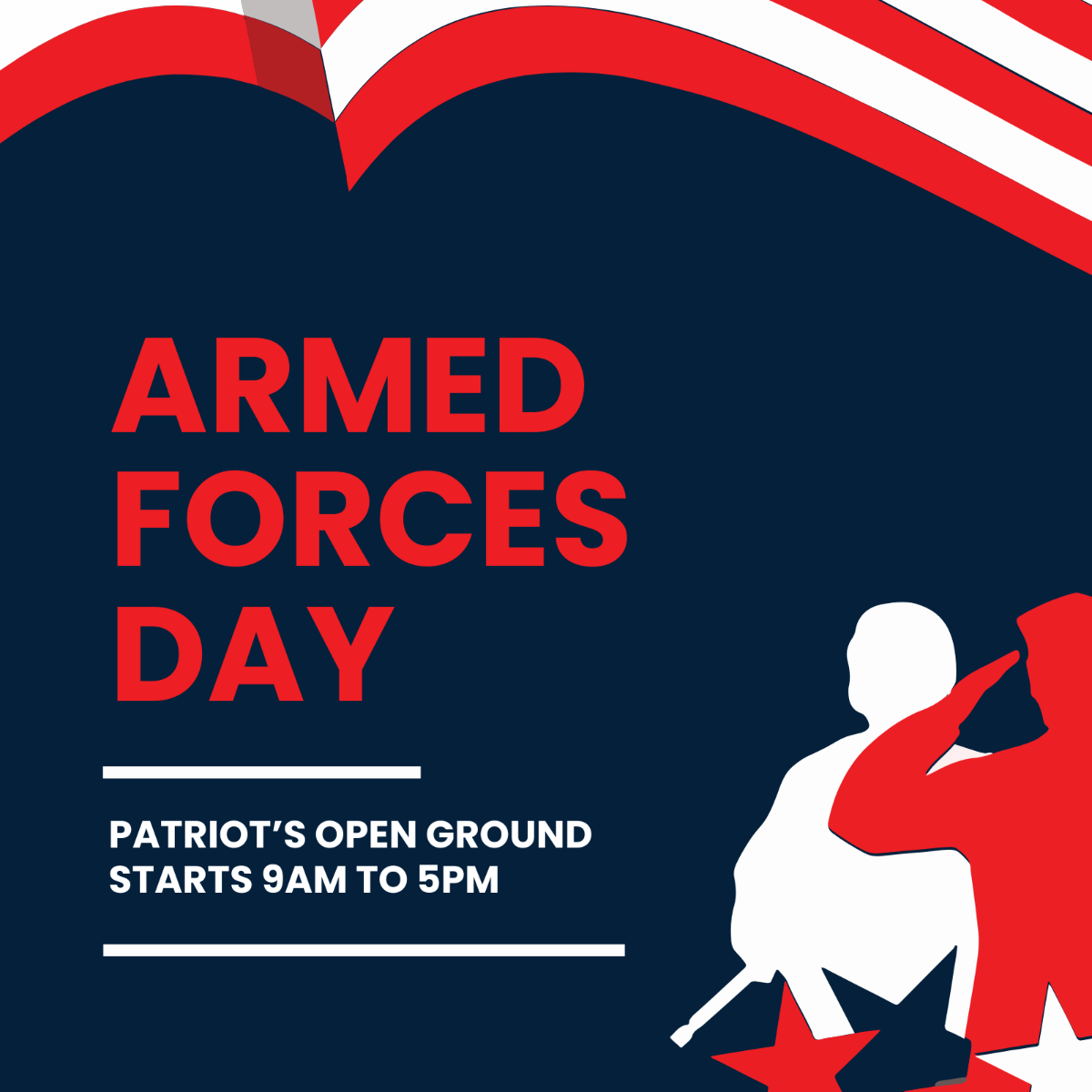 Free Armed Forces Day YouTube Profile Photo Template