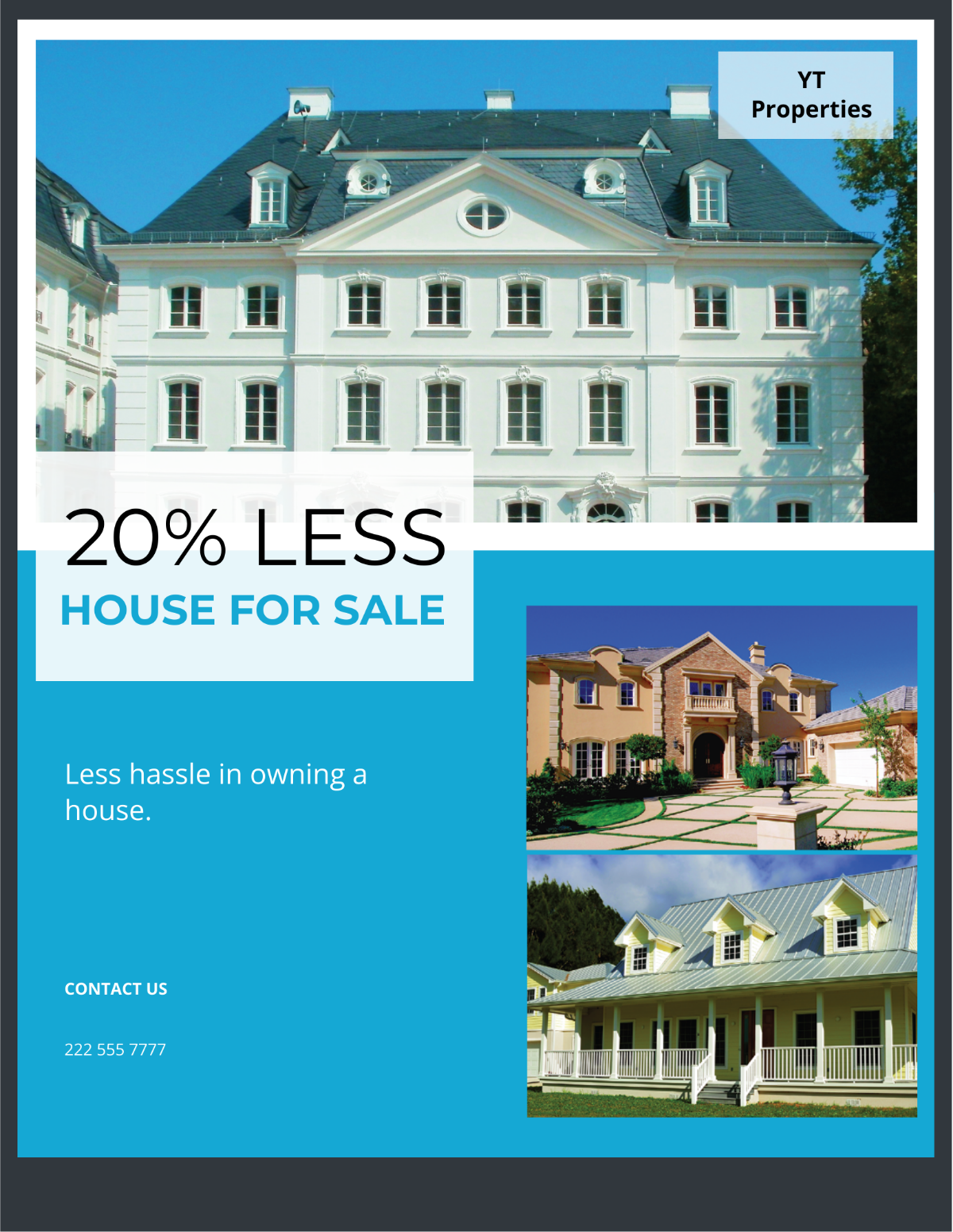 House for Sale Flyer Template