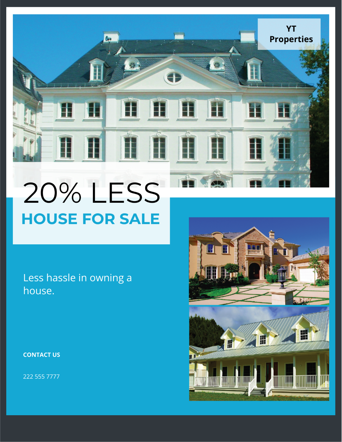 House for Sale Flyer