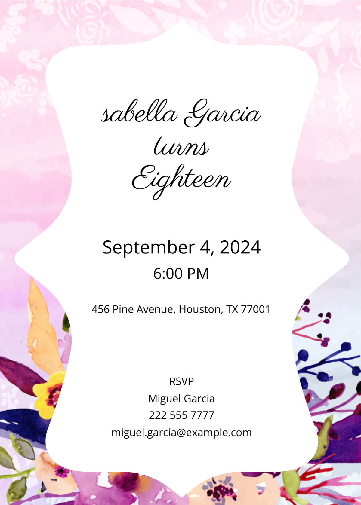 Free Debut Invitation Templates Editable And Printable