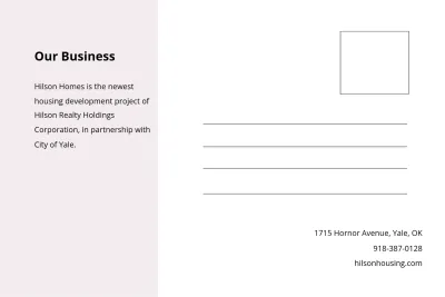 Free Blank Modern Postcard Template to Edit Online