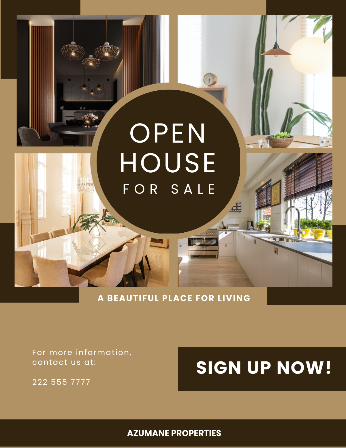 Free Open House Sale Flyer Template