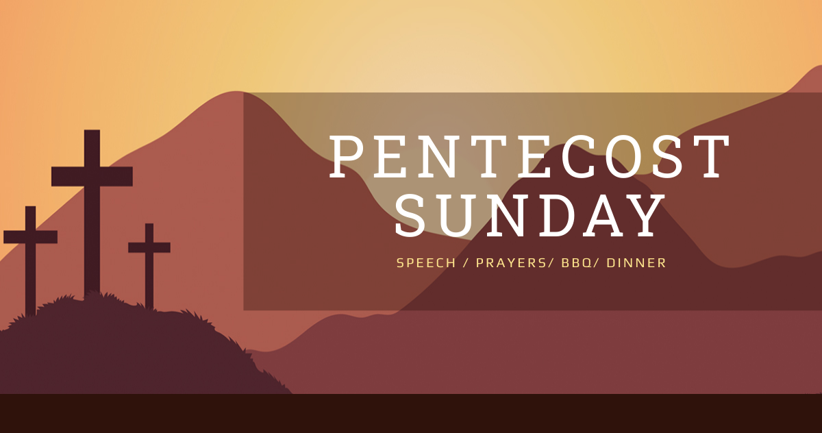 Pentecost Sunday LinkedIn Blog Post Template