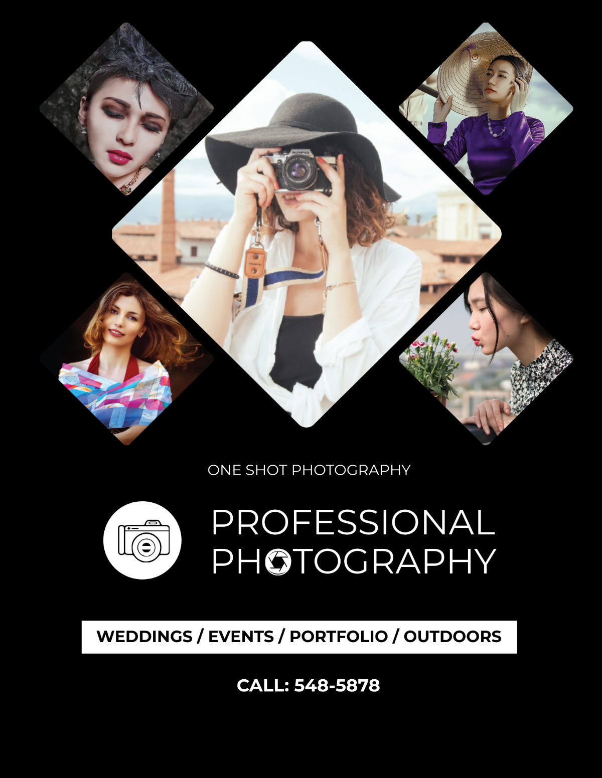 Free Creative Photography Flyer Template