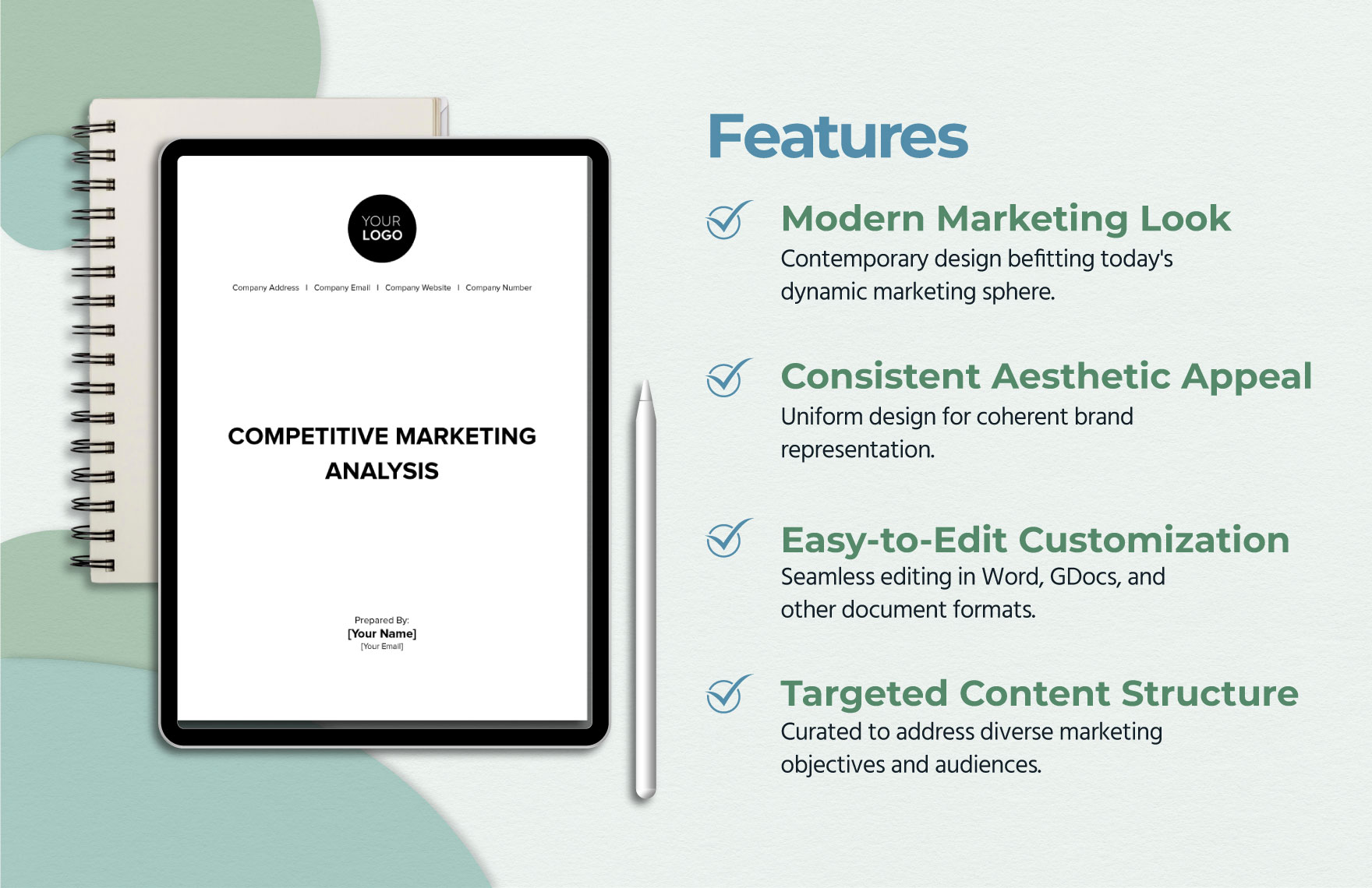 Competitive Marketing Analysis Template