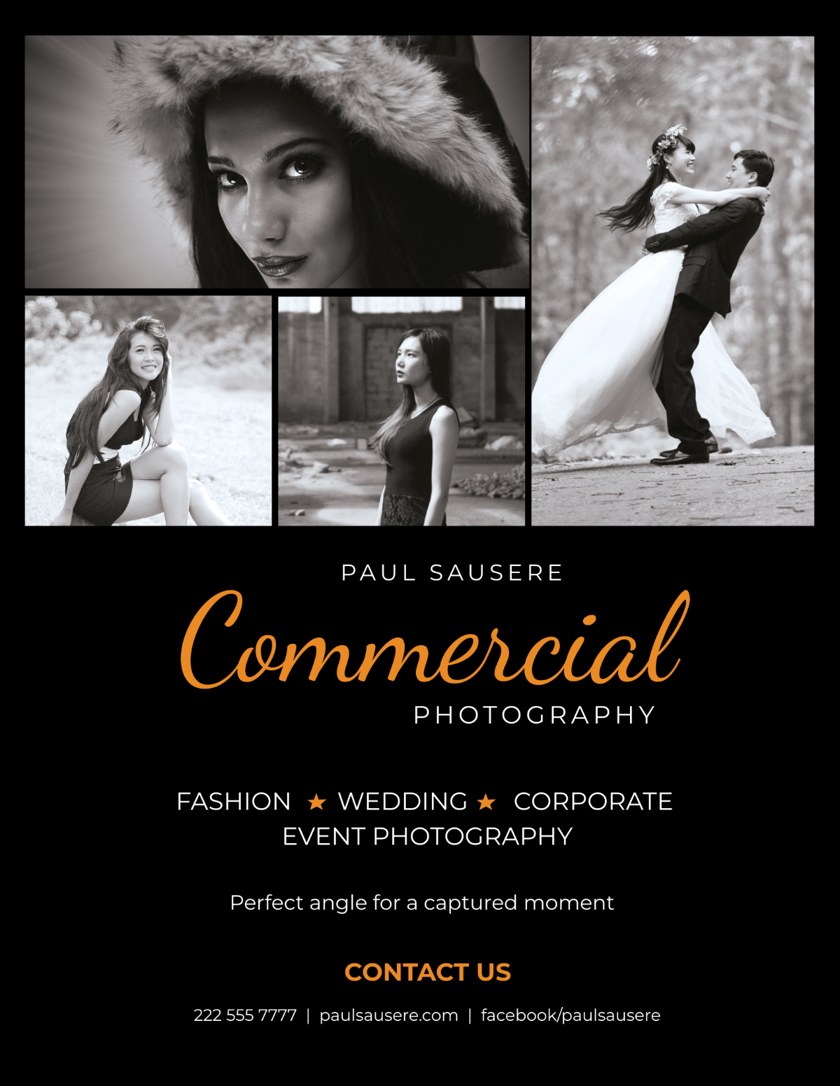 Commercial Photography Flyer