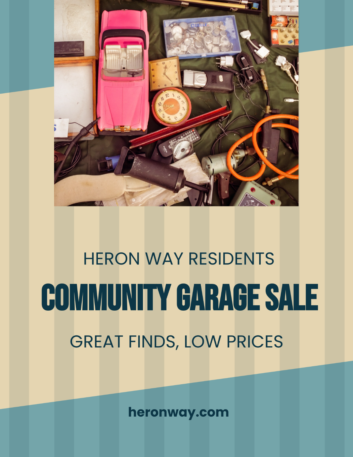 Community Garage Sale Flyer