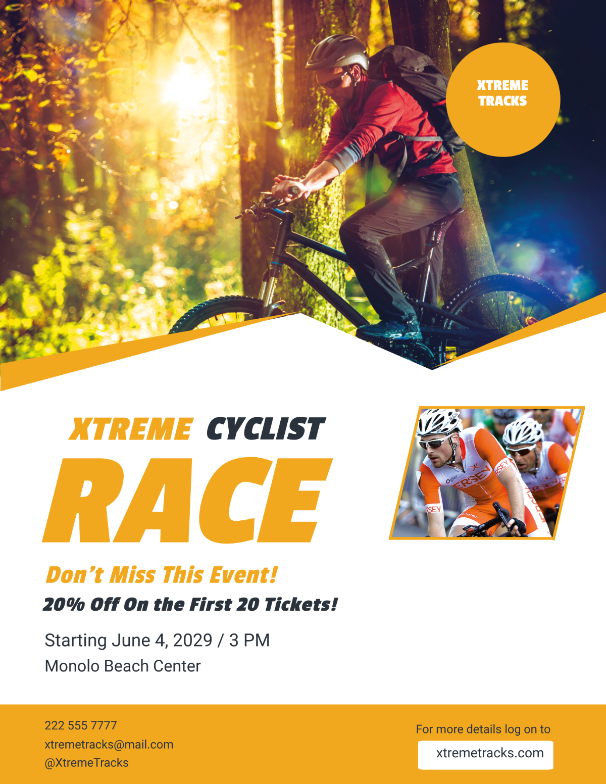 Bicycle Racing Flyer
