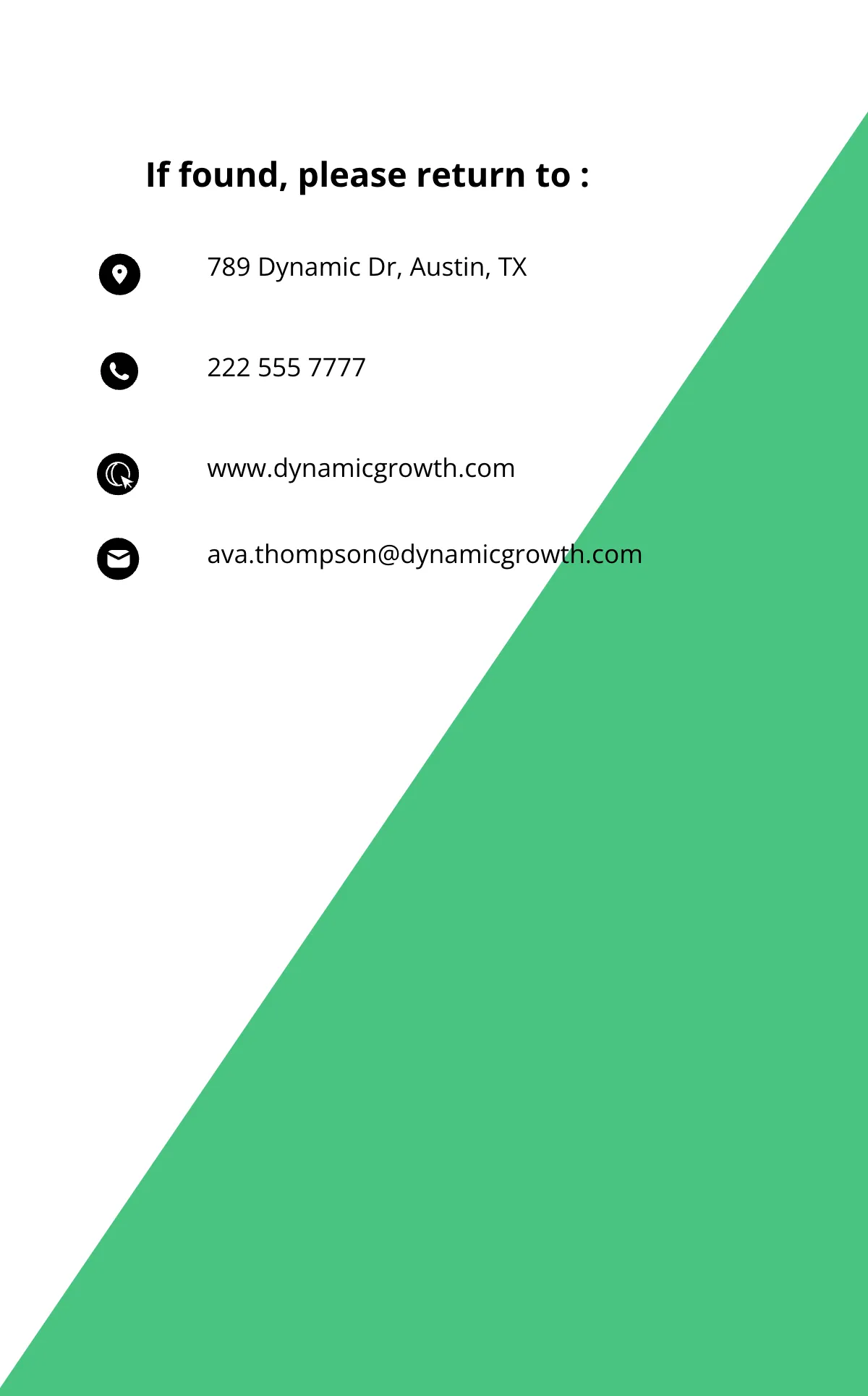 Free Staff Blank ID Card Template to Edit Online