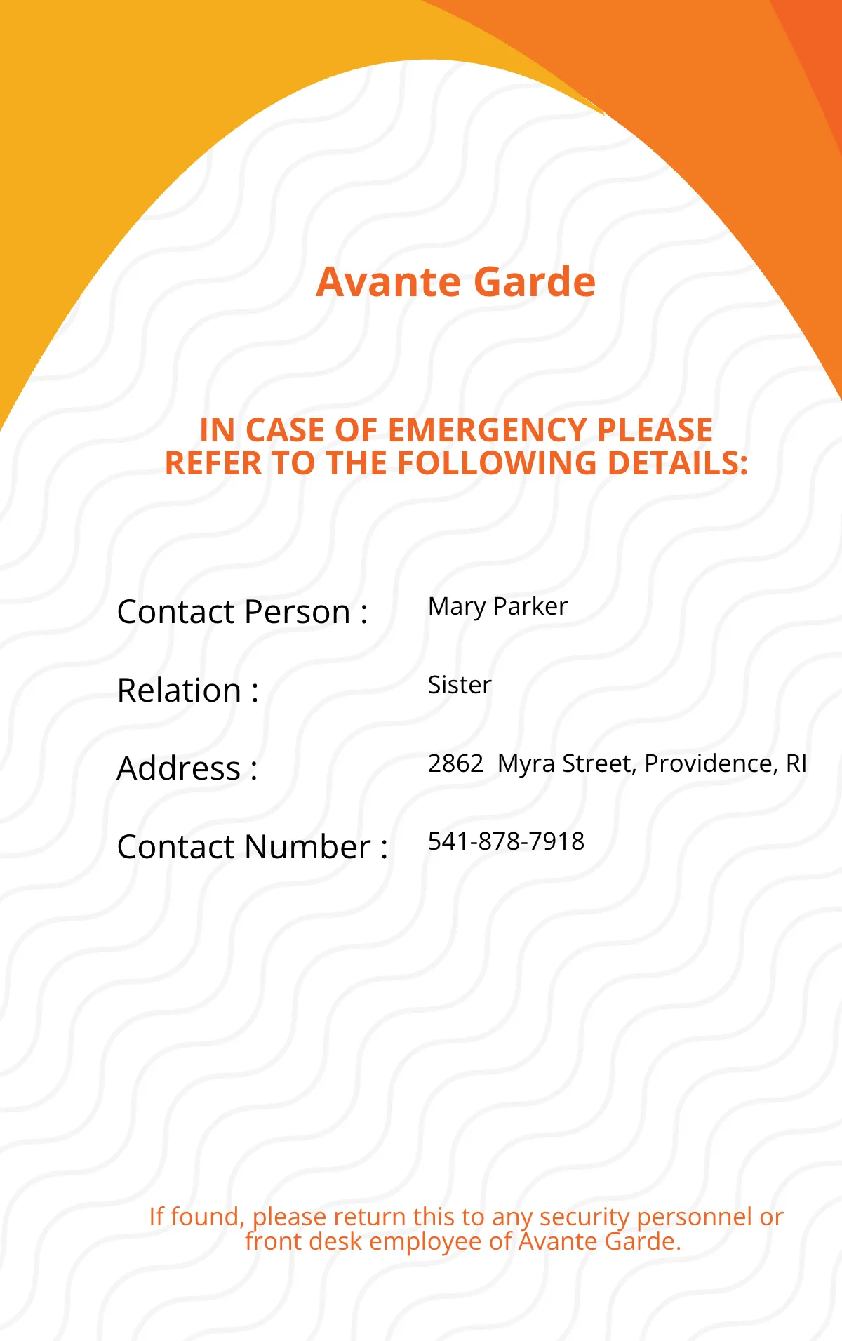 Free Worker ID Card Template to Edit Online