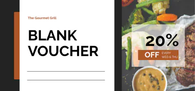 Free Blank Voucher Template to Edit Online
