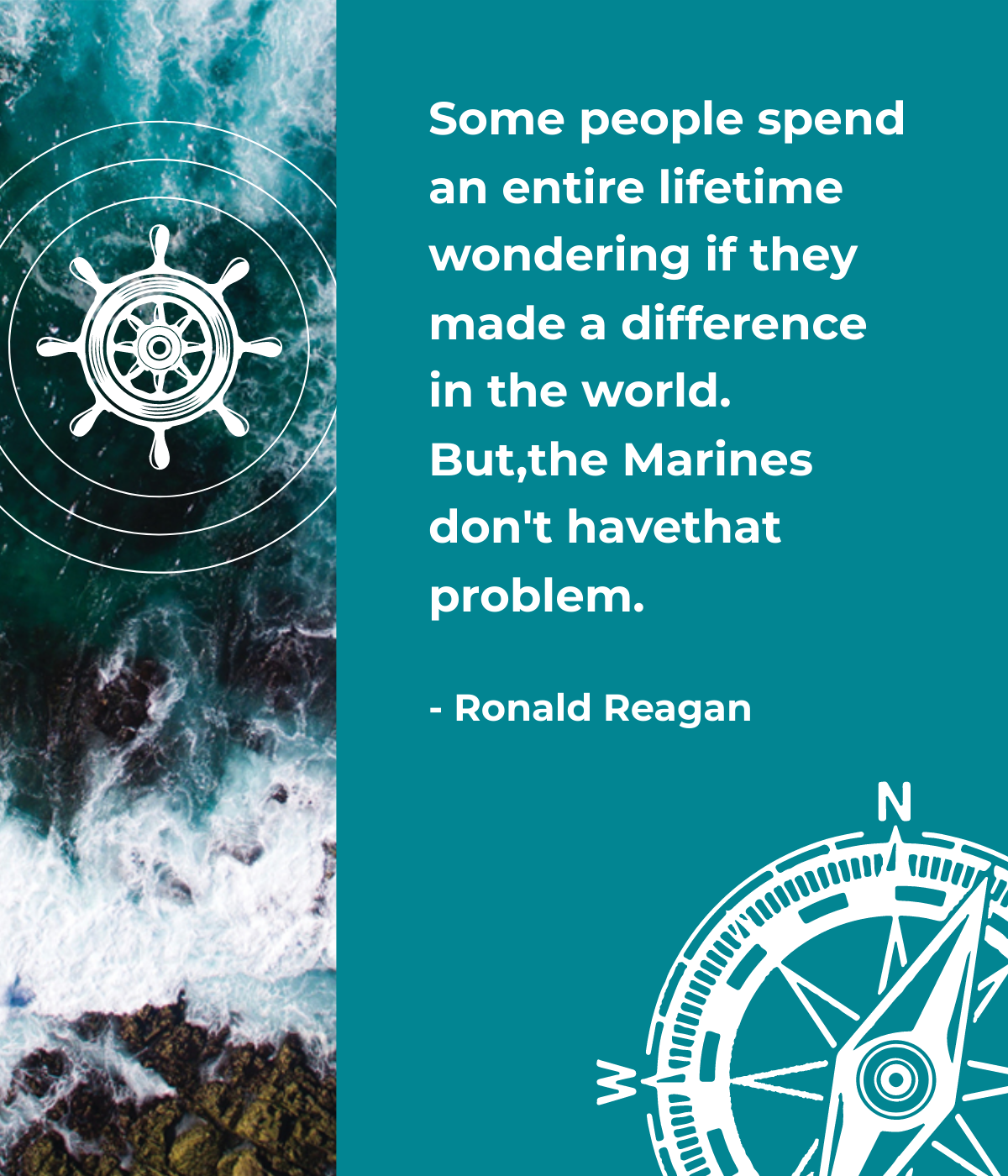 National Maritime Day Quote Template