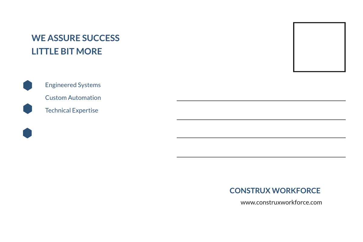 Free Architecture Postcard Template to Edit Online
