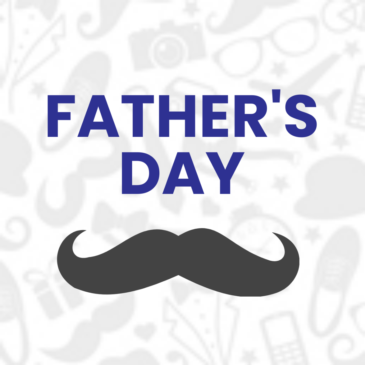 Father's Day Twitter Profile Photo Template