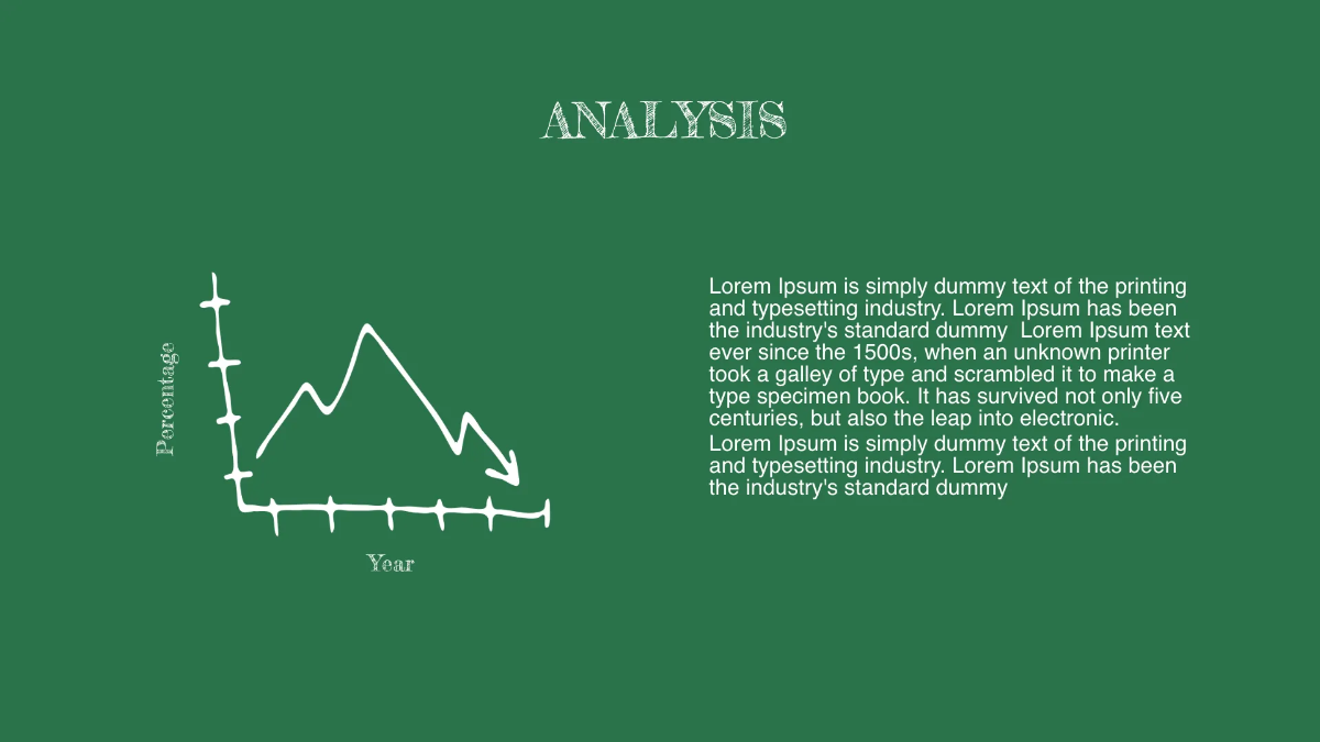Free Chalkboard Presentation Template to Edit Online