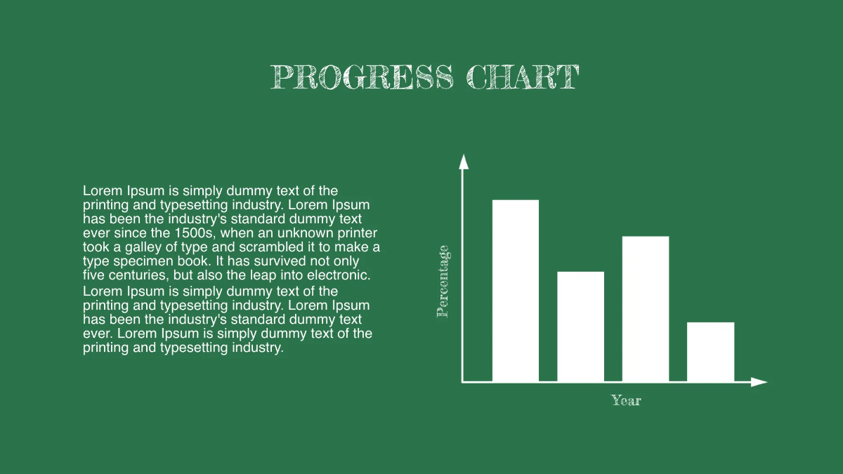 Free Chalkboard Presentation Template to Edit Online