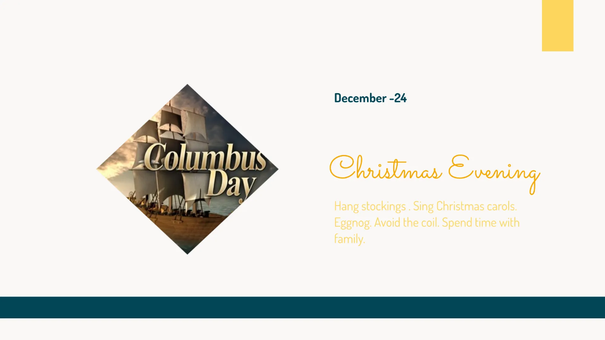 Free Holiday Presentation Template to Edit Online