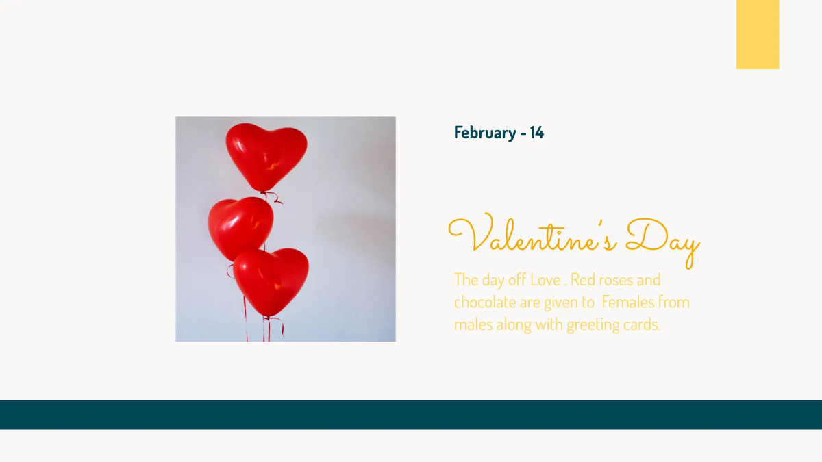 Free Holiday Presentation Template to Edit Online