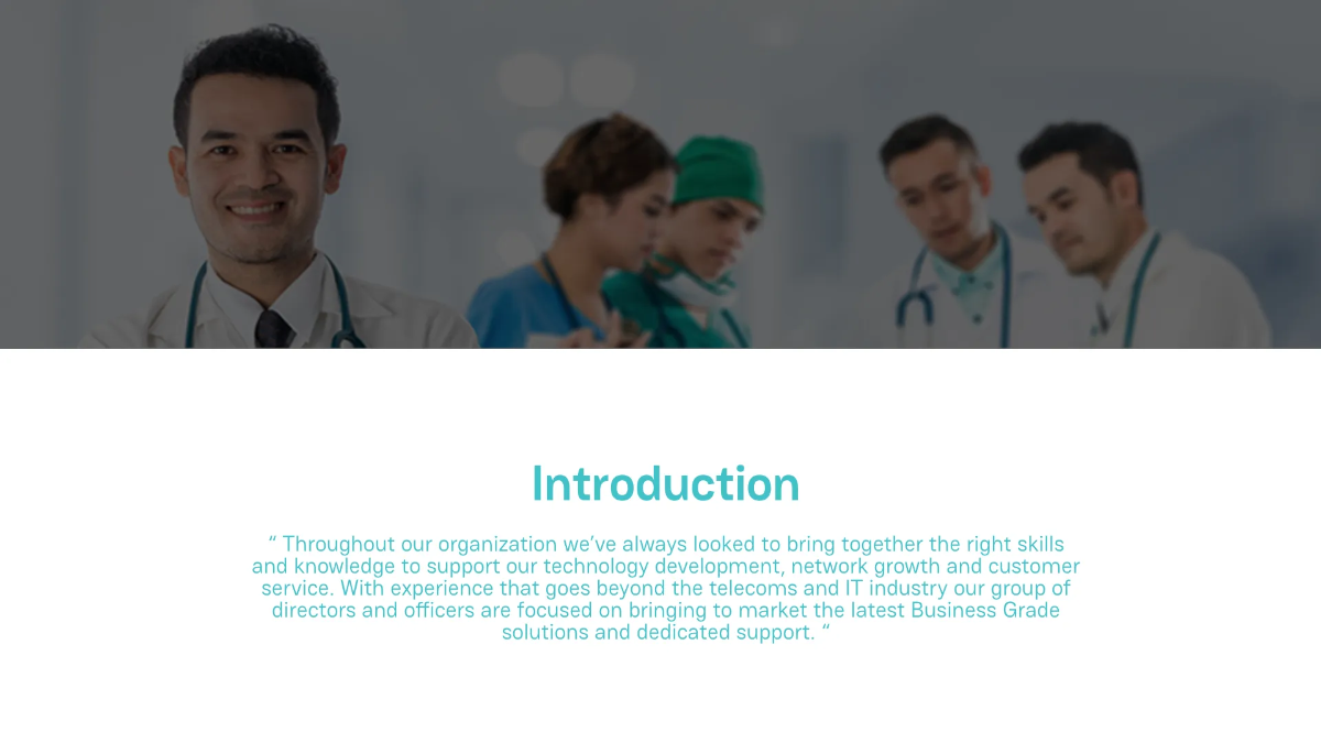 Free Medical Presentation Template to Edit Online