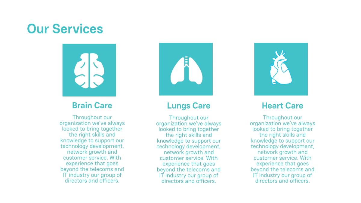 Free Medical Presentation Template to Edit Online