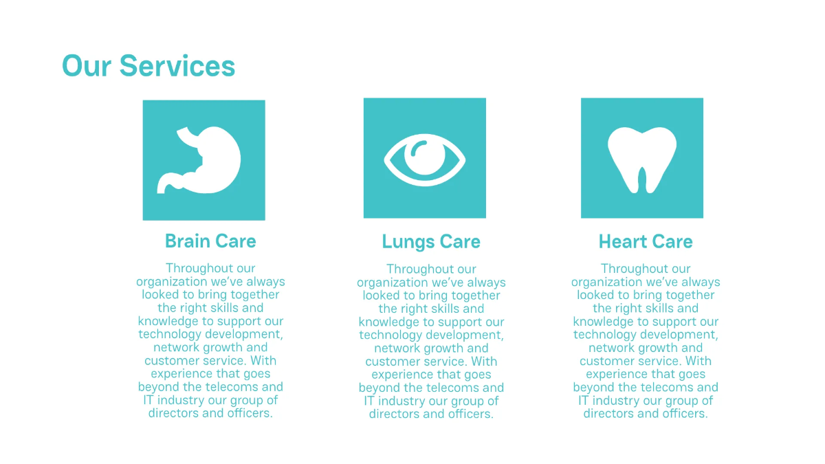 Free Medical Presentation Template to Edit Online