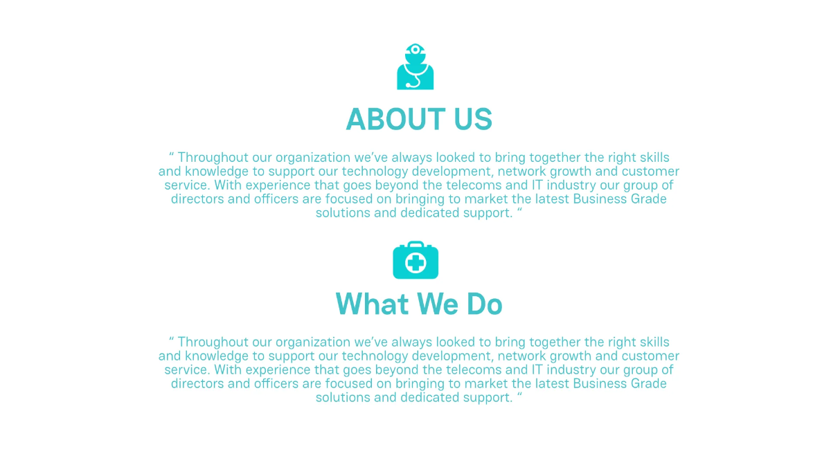 Free Medical Presentation Template to Edit Online