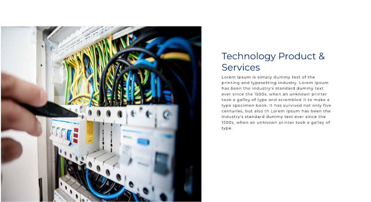 Free Technology Presentation Template to Edit Online