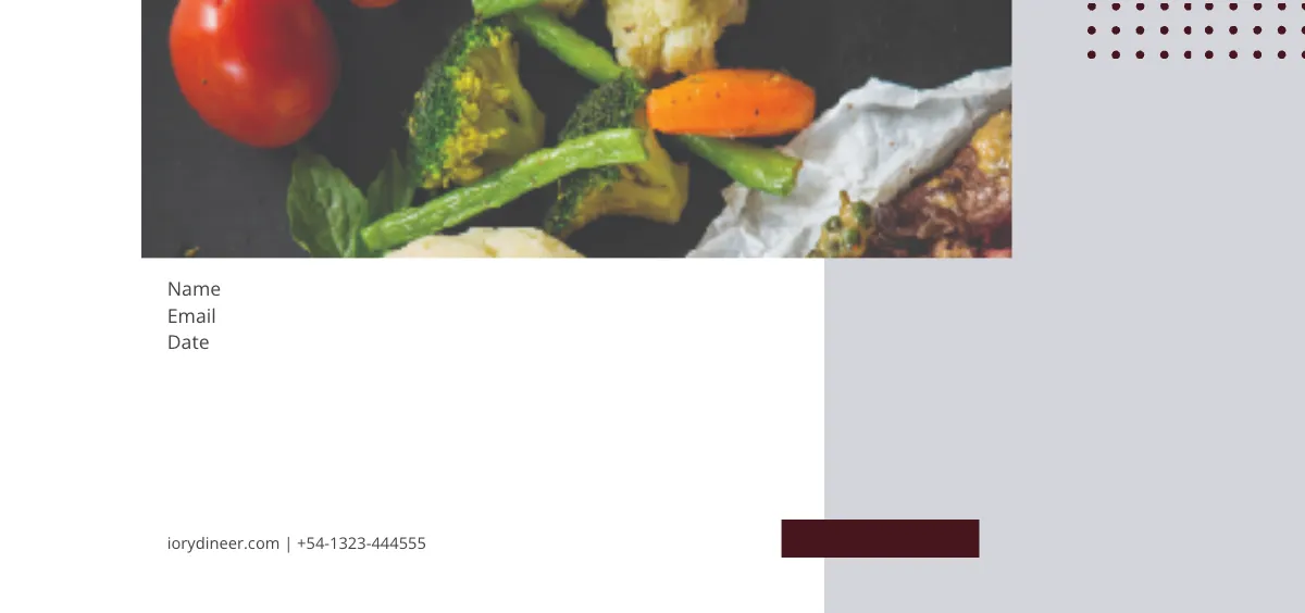 Free Dinner Discount Voucher Template to Edit Online