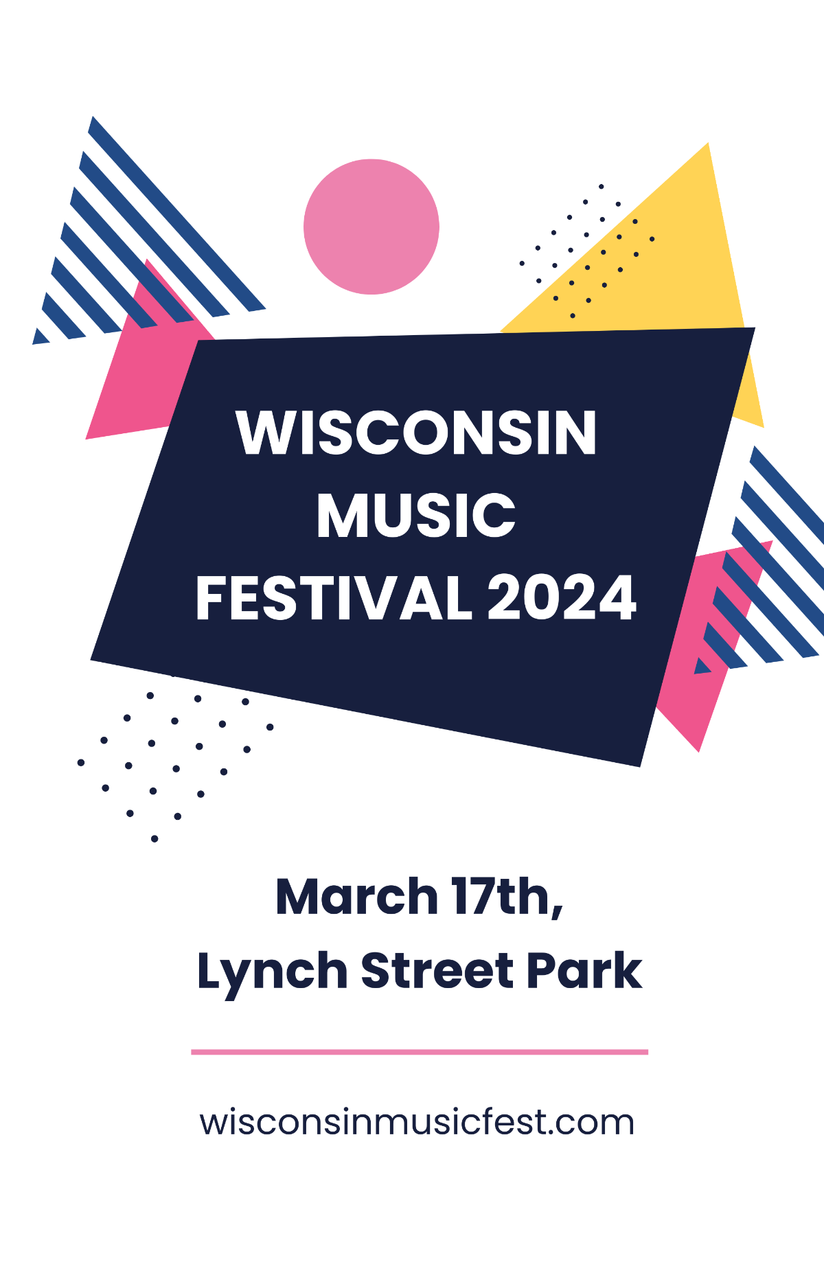 Free Music Festival Poster Template