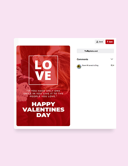 Valentines Day Instagram Post Template - PSD | Template.net