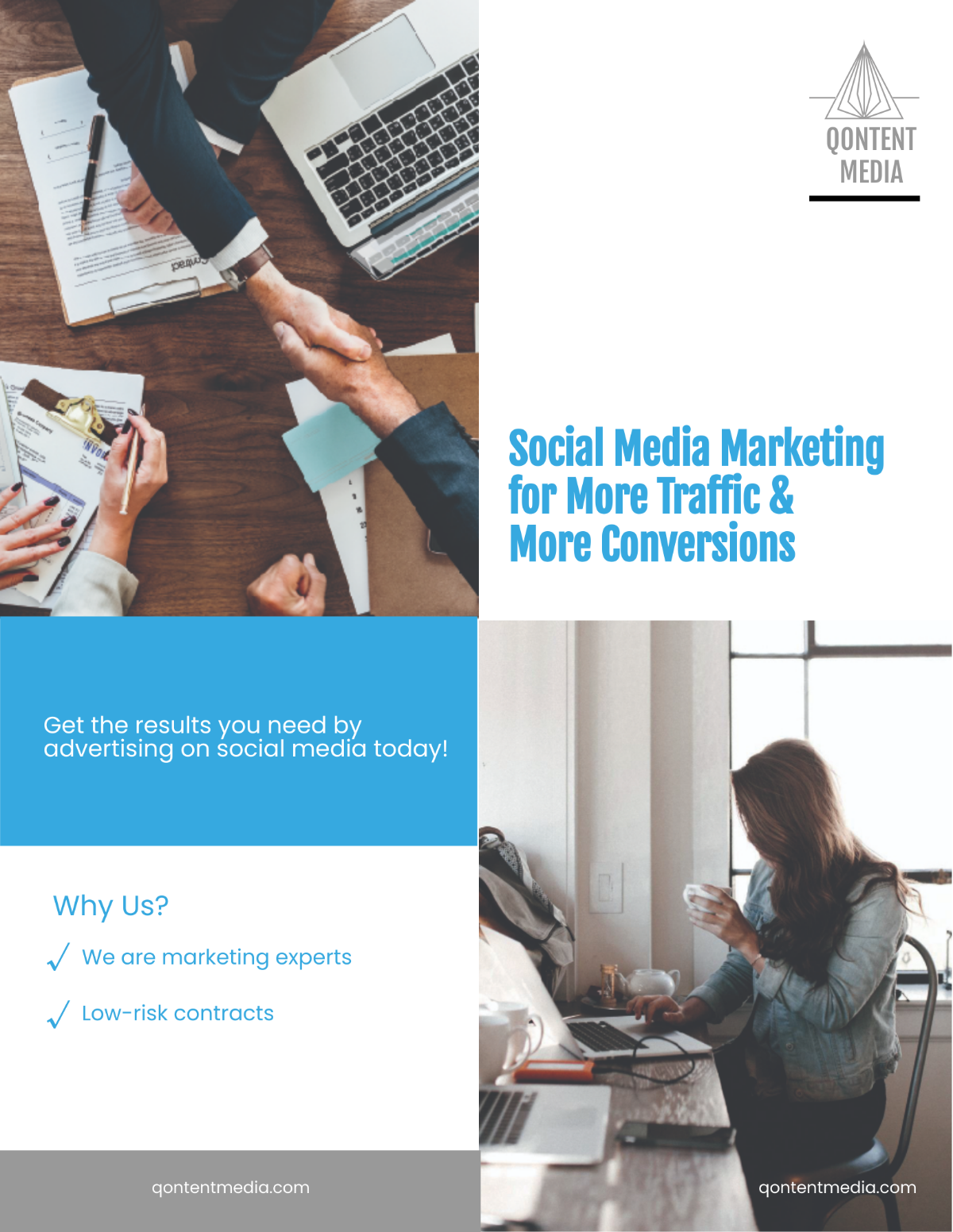 Free Social Media Marketing Flyer Template