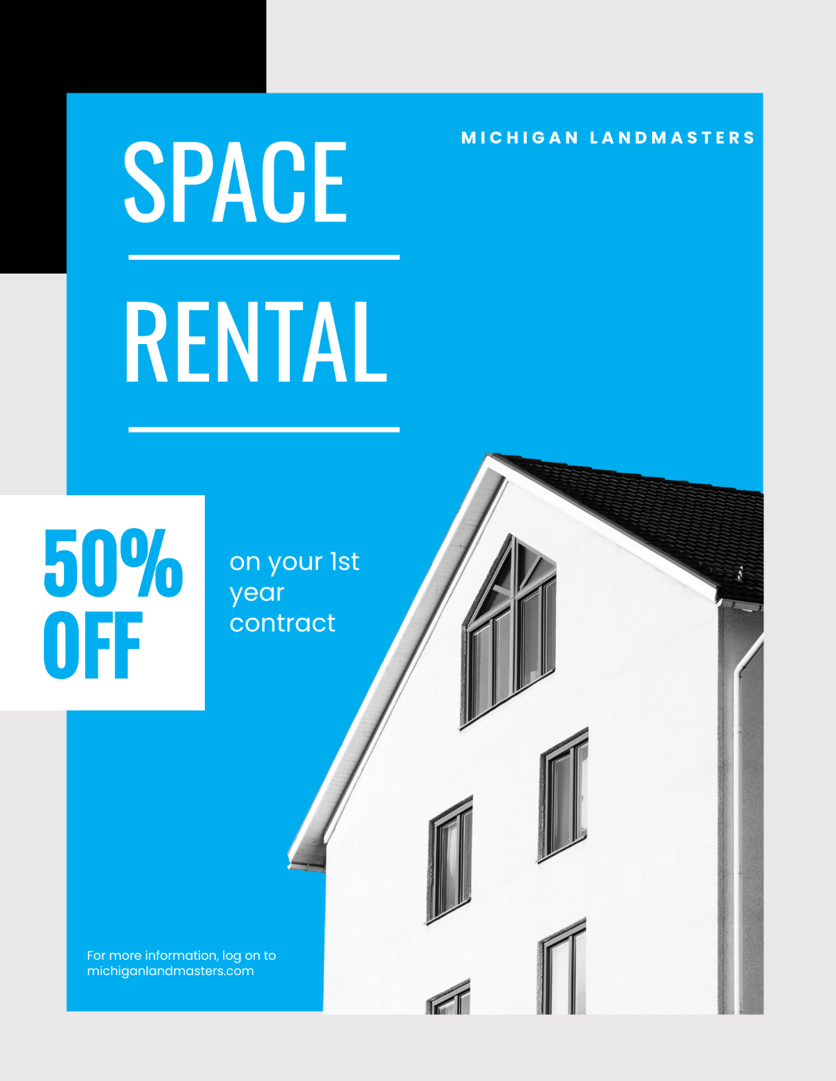 Simple Rental Flyer Template - Edit Online & Download