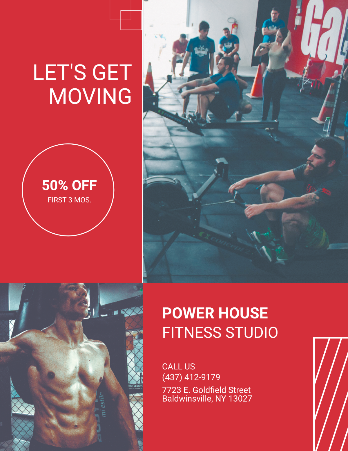 Fitness Studio Flyer