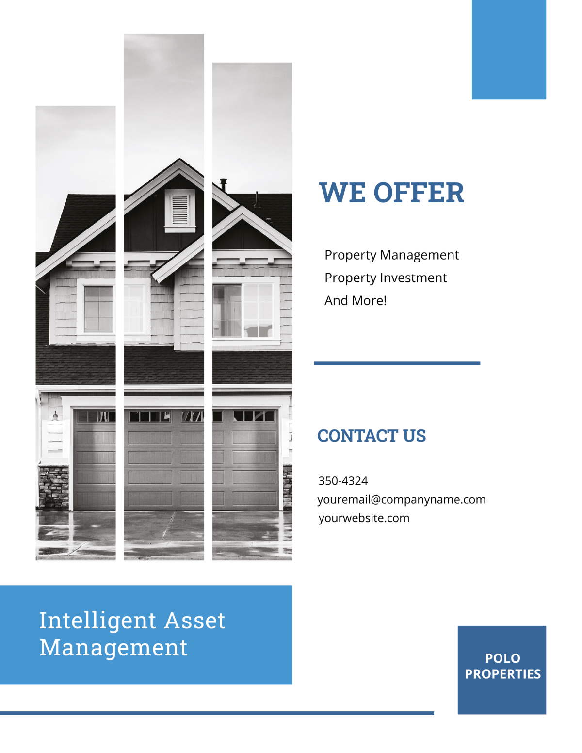 Property Management Flyer Template - Edit Online & Download