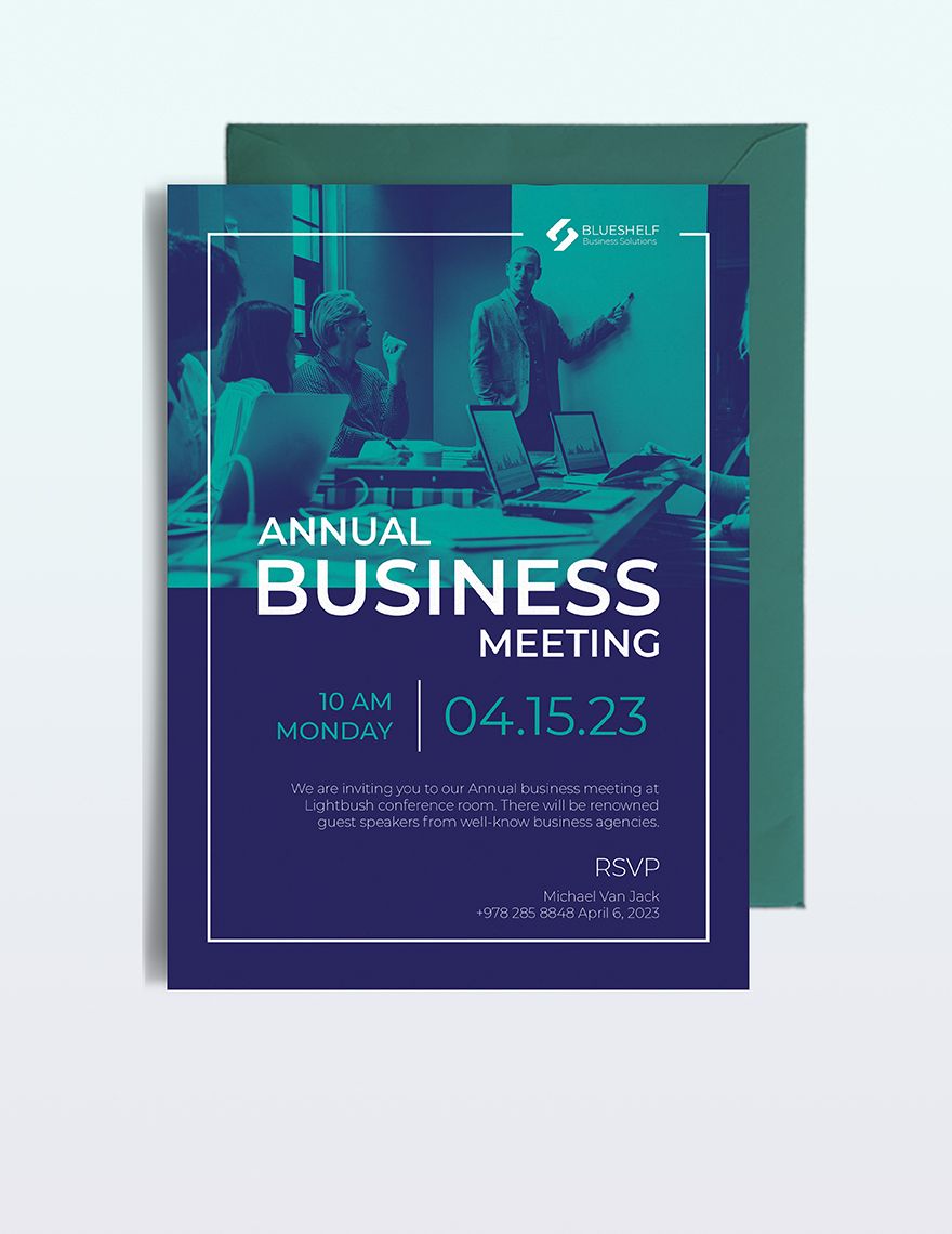 Business Event Email Invitation