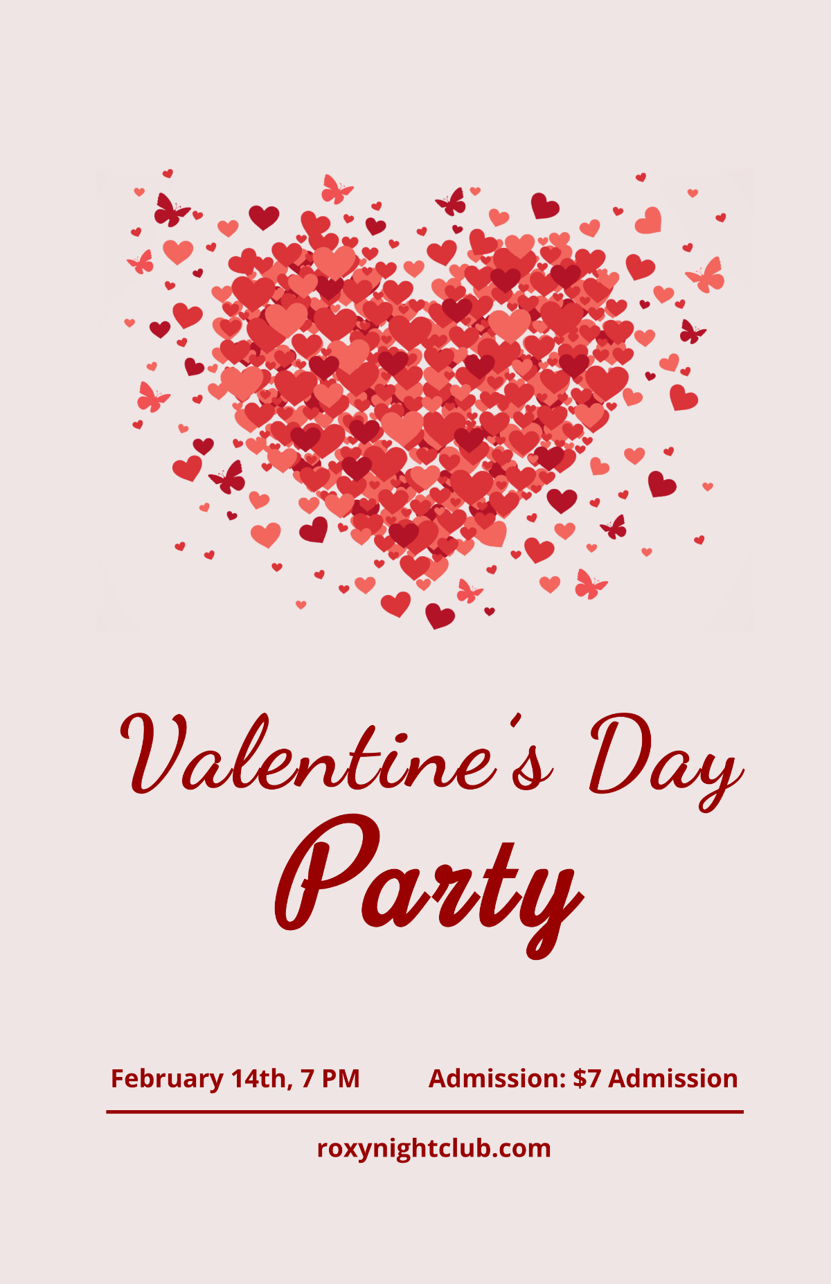 Free Valentine's Day Poster Template