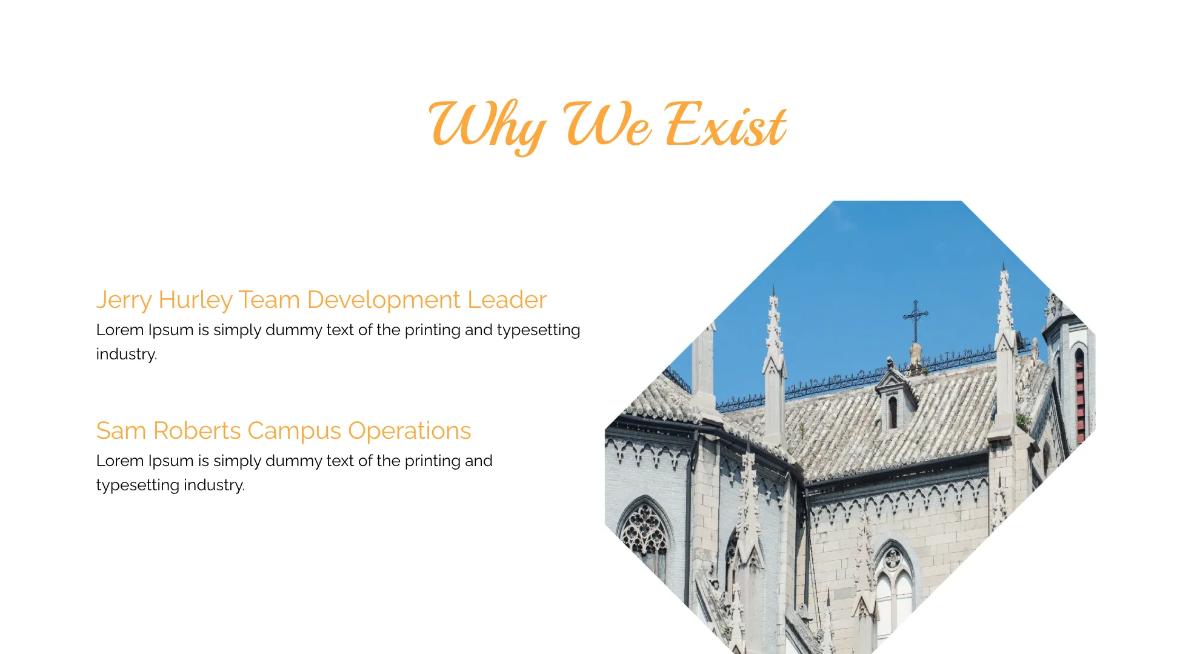 Free Church Conference Powerpoint Presentation Template to Edit Online