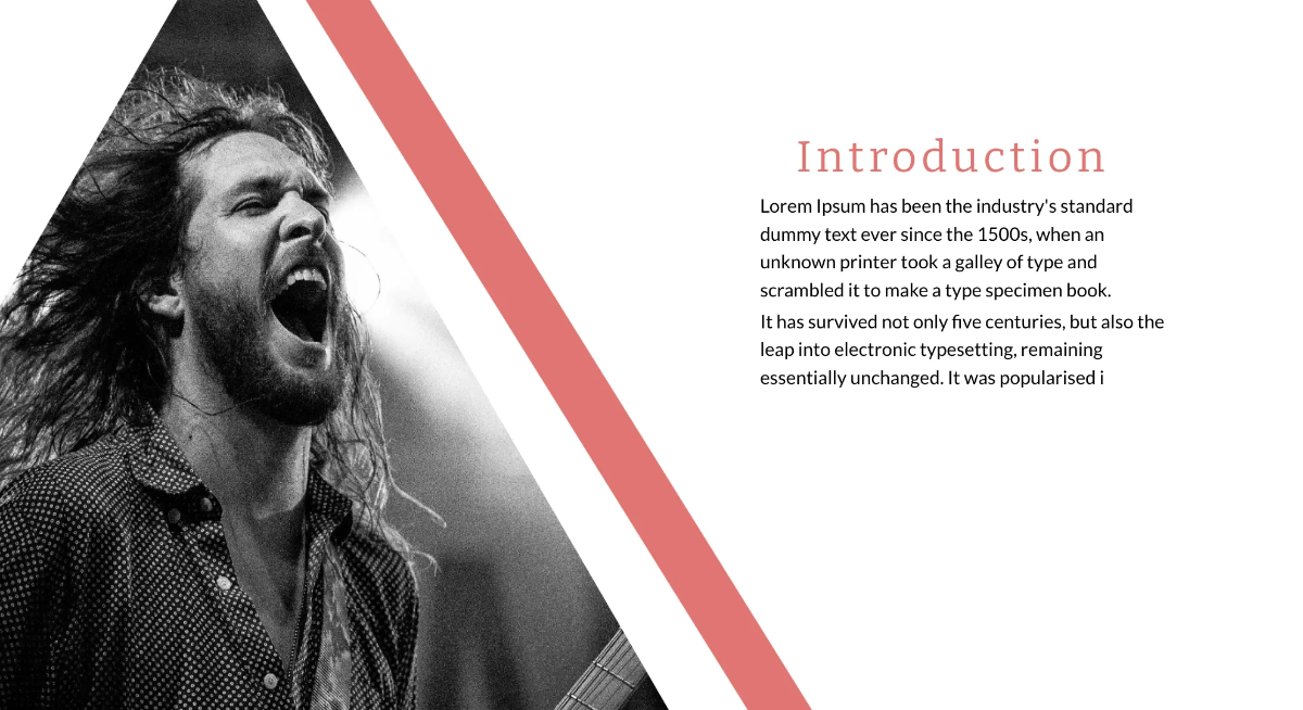 Free Music Powerpoint Presentation Template to Edit Online