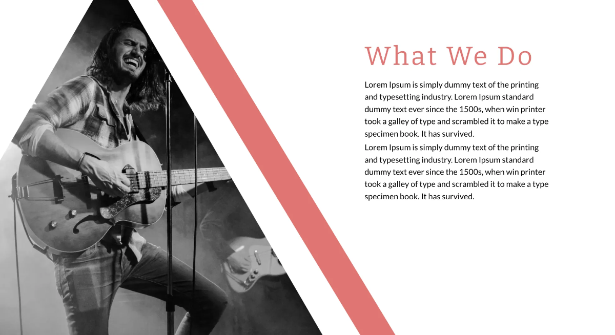 Free Music Powerpoint Presentation Template to Edit Online