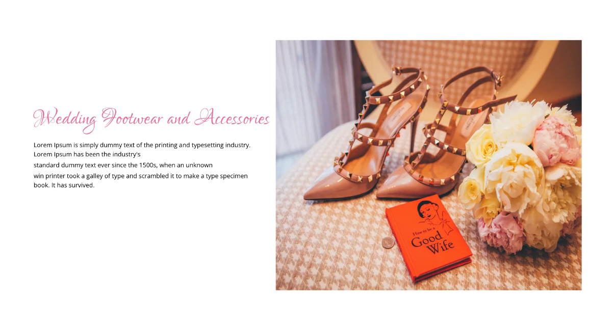 Free Wedding Presentation Template to Edit Online