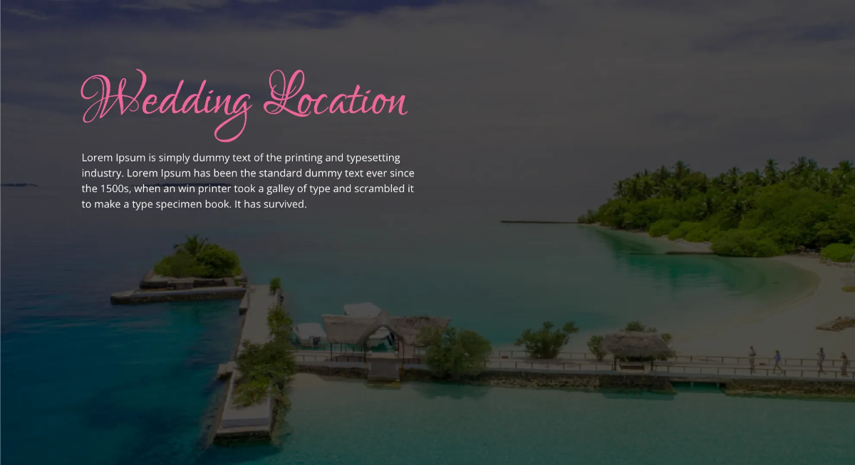 Free Wedding Presentation Template to Edit Online