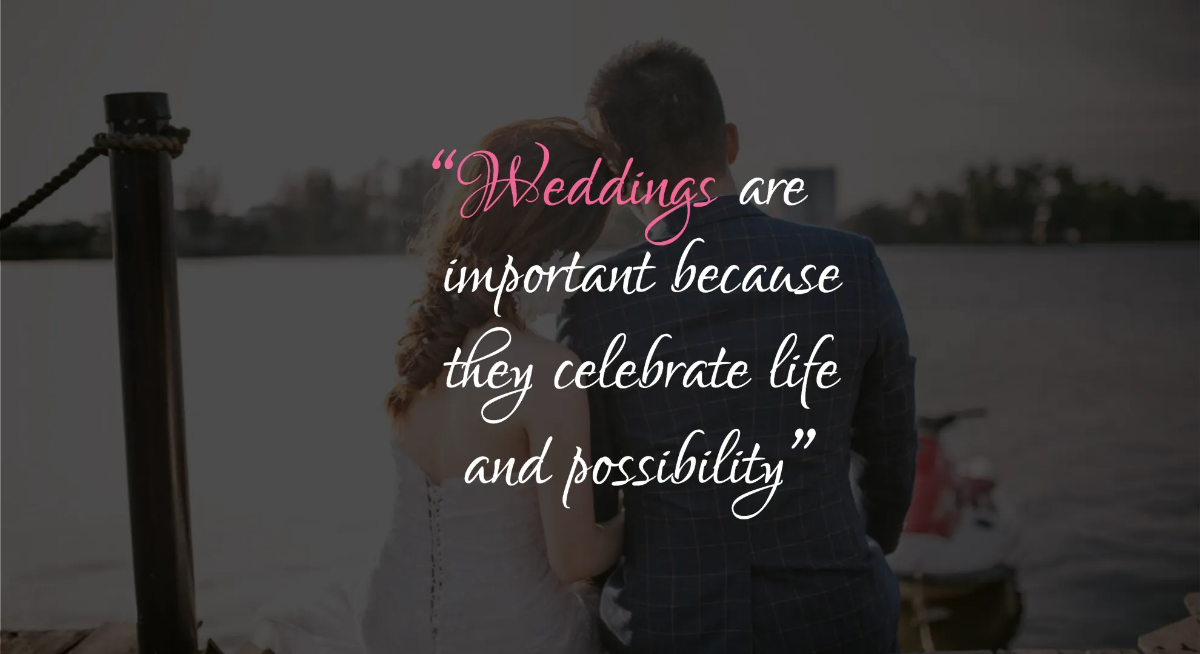 Free Wedding Presentation Template to Edit Online