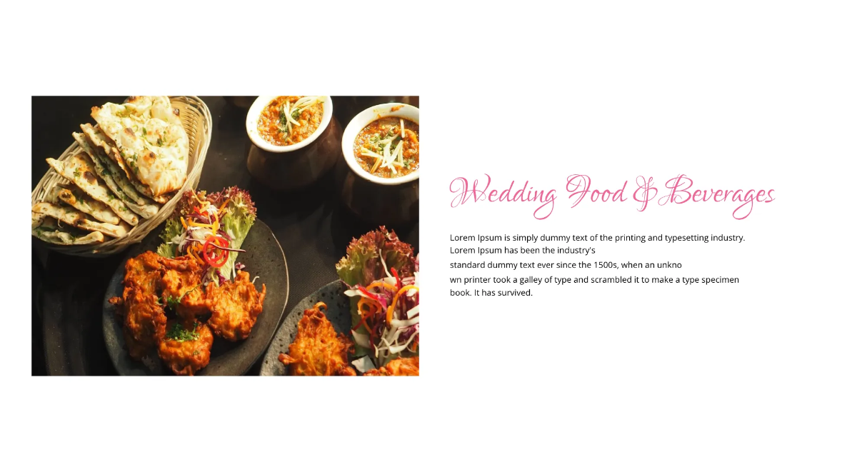 Free Wedding Presentation Template to Edit Online