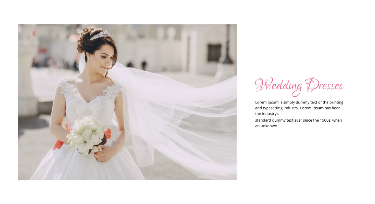Free Wedding Presentation Template to Edit Online